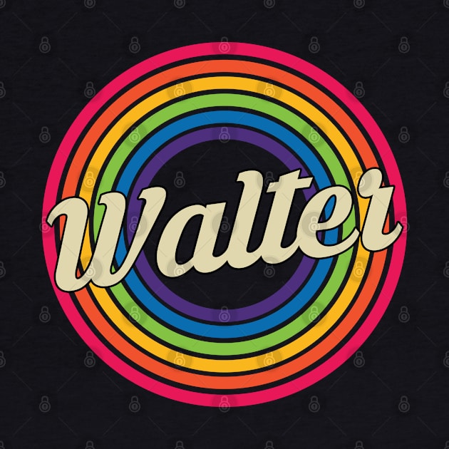 Walter - Retro Rainbow Style by MaydenArt